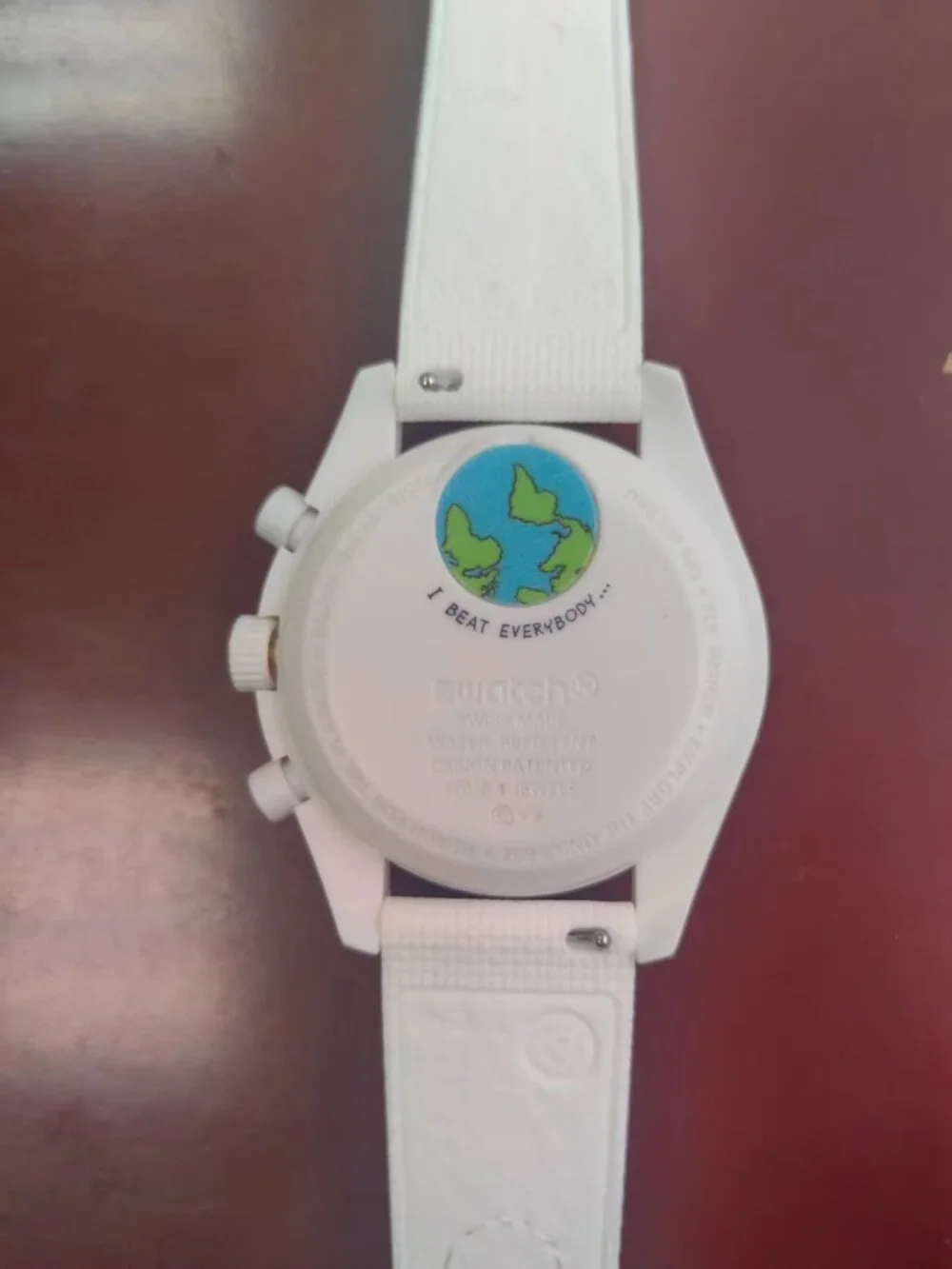 Swatch x Omega Mission To EarthPhase Moonshine Gold